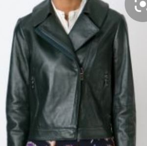 Leather Tory Burch Jacket